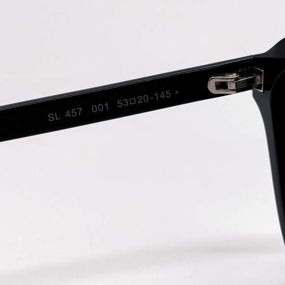 NEW SAINT LAURENT SL457 001 UNISEX BLACK SUNGLASSES SAINT LAURENT SL 457 - Picture 9 of 11